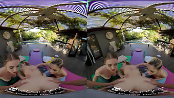 אוזניות Vr משפרות את חווית המציצה והאצבעות בשיעור יוגה