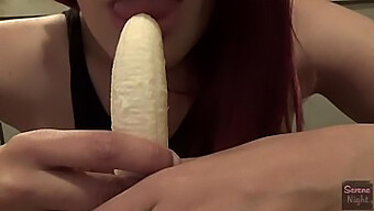 Latina Beauty Struggles With Banana-Themed Oral Sex Challenge